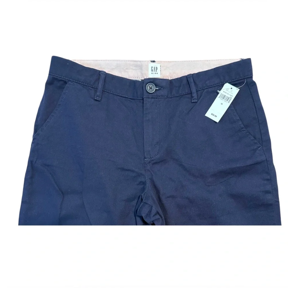 GAP Kids | Girls Uniform Chinos with Washwell in True Indigo Blue | Size 18| NWT